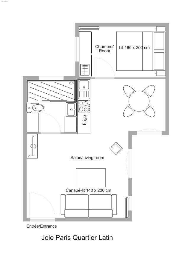 Joie Paris Quartier Latin Apartment Exterior photo